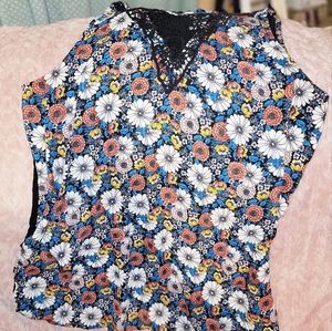 Lauren Conrad Sleeveless Floral